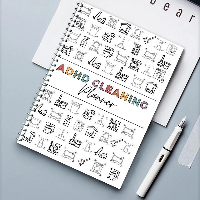 ADHD Cleaning Planner - Household Daily Cleaning Schedule