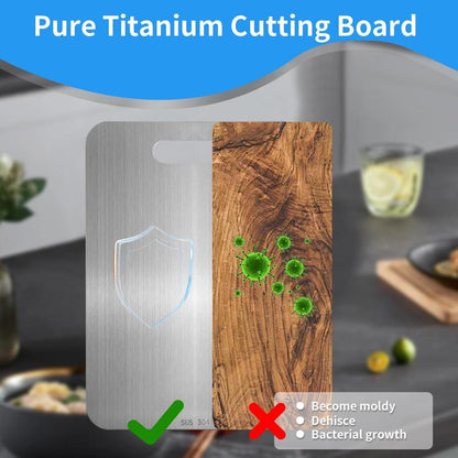 Anti-Bacterial Stainless Steel Cutting Board