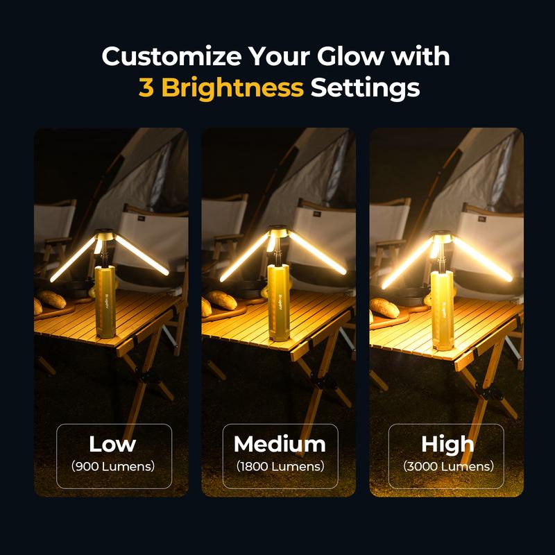 2-1 Portable 15600mAh Rechargeable Powerbank & Camping Light