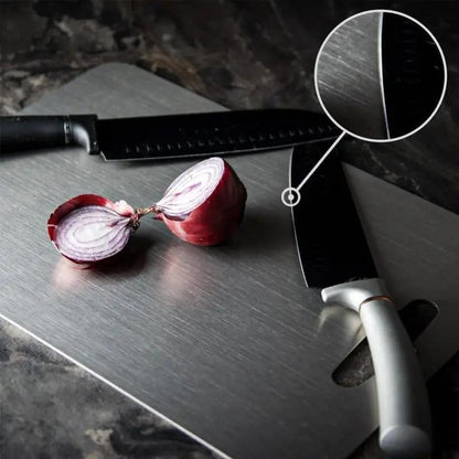 Anti-Bacterial Stainless Steel Cutting Board