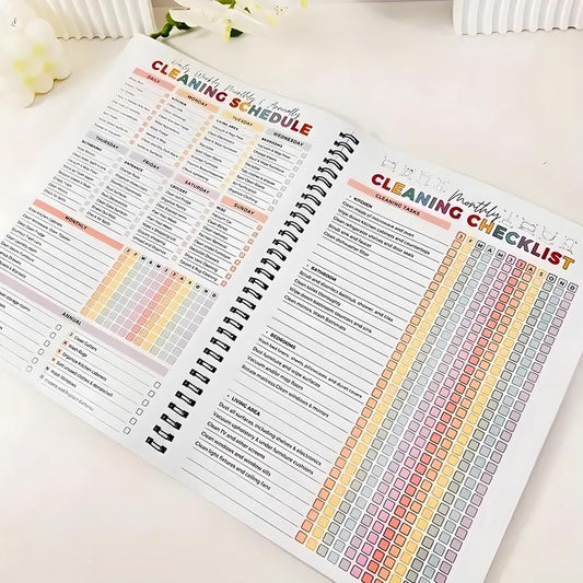 ADHD Cleaning Planner - Household Daily Cleaning Schedule