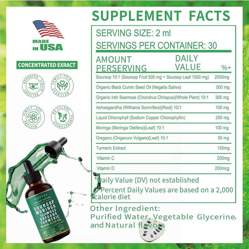 10-in-1 Soursop Bitters Liquid Drops