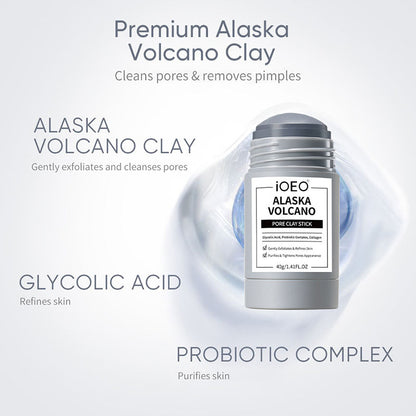 Alaska Volcano Pore Cleansing Clay Stick