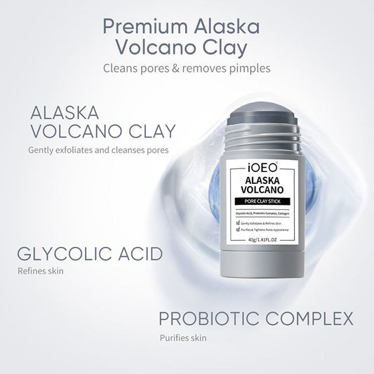 Alaska Volcano Pore Cleansing Clay Stick